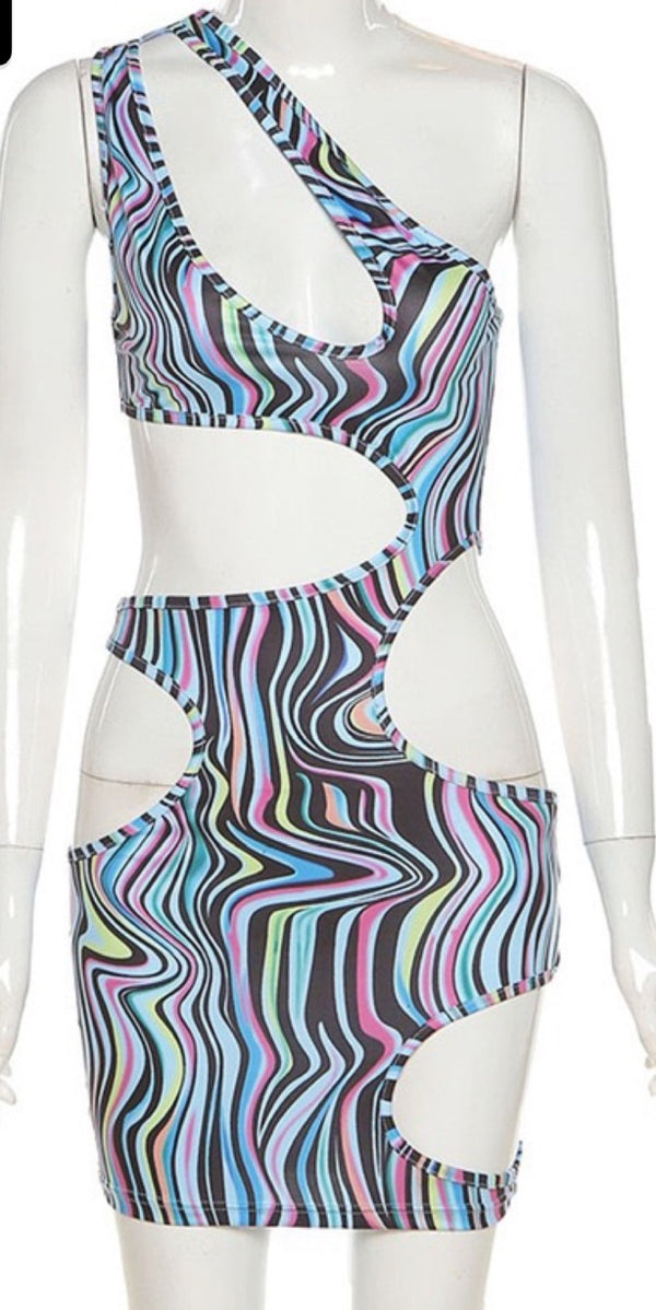 Cut Out sexy girl Dress